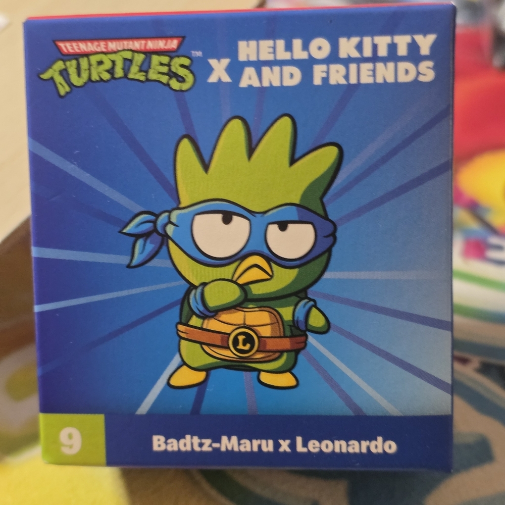 MCDONALD'S HAPPY MEAL TMNT X HELLO KITTY BADTZ-MARU X LEONARDO